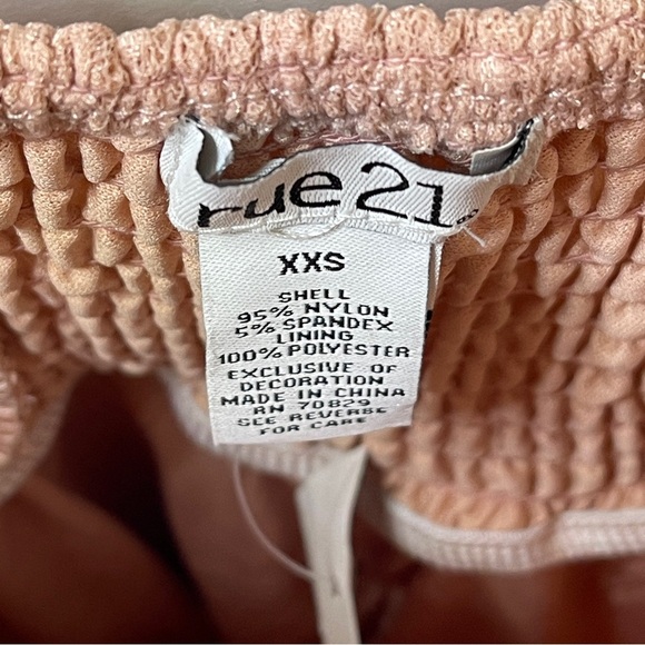 Rue21 Mauve Pink Lace Dress Size XXS Women’s Juniors 12-16 Adjustable Mini - Picture 3 of 7